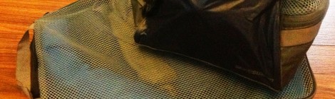 Der Beutel im Rucksack